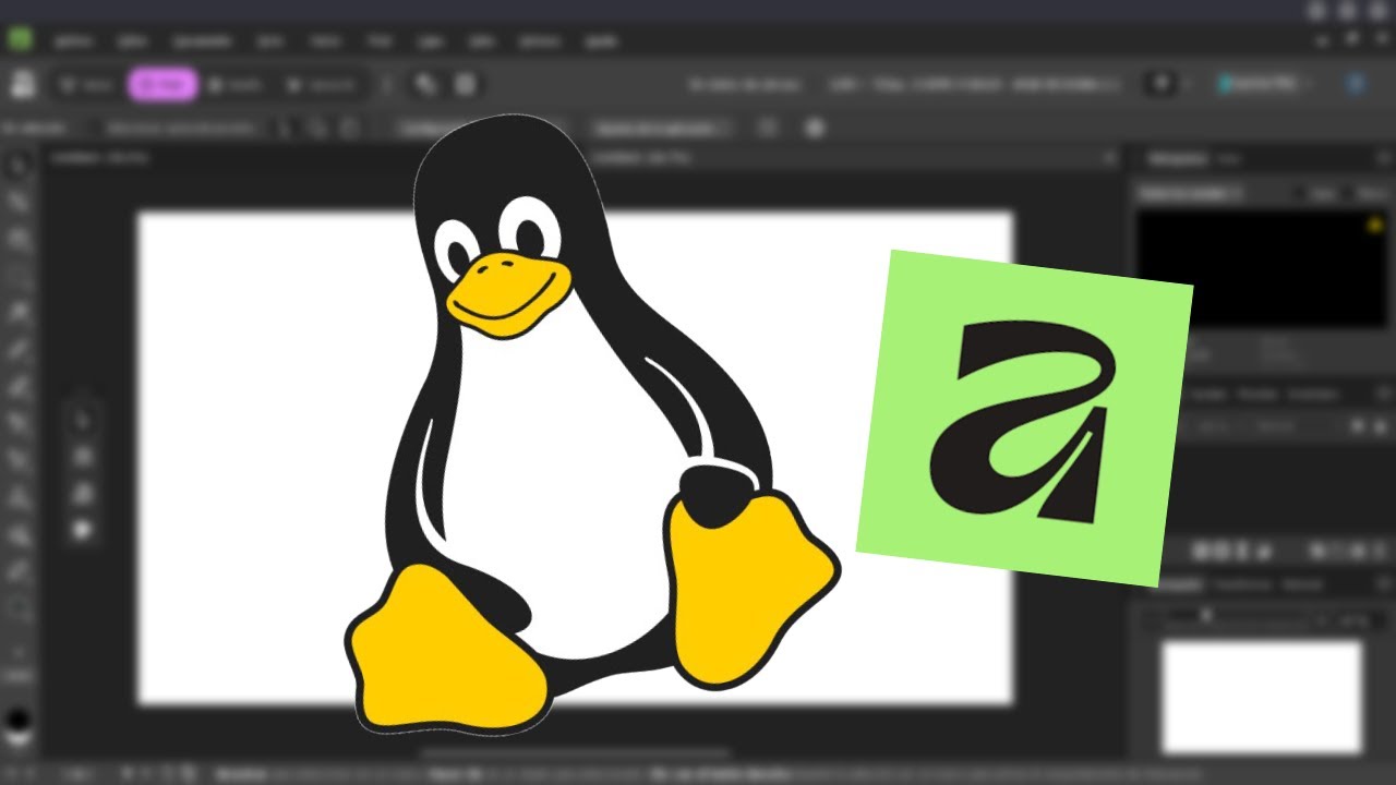 Affinity Linux instalar affinity en linux - YouTube