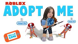 Roblox Adopt me Español / Adoptamos a It el Payaso? / El juego de Adoptar en Roblox con Abrelo Game