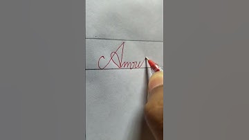 Write a name 