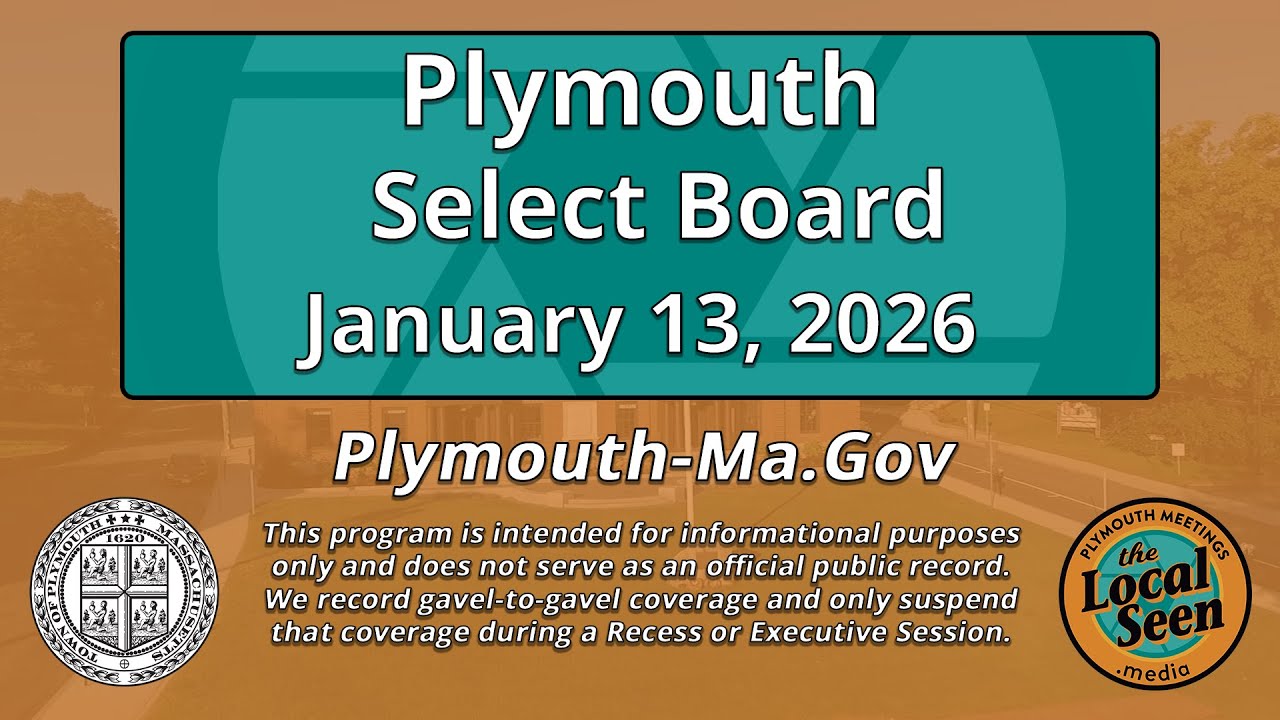 Plymouth Select Board: 1/13/26