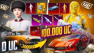 картинка: $100 000 UC! 🔥САМАЯ ДОРОГАЯ ПРОКАЧКА АККАУНТА ПОДПИСЧИКУ! 🤩