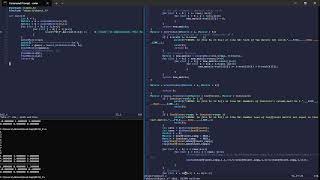Make a basic C linear Algebra library for future work.