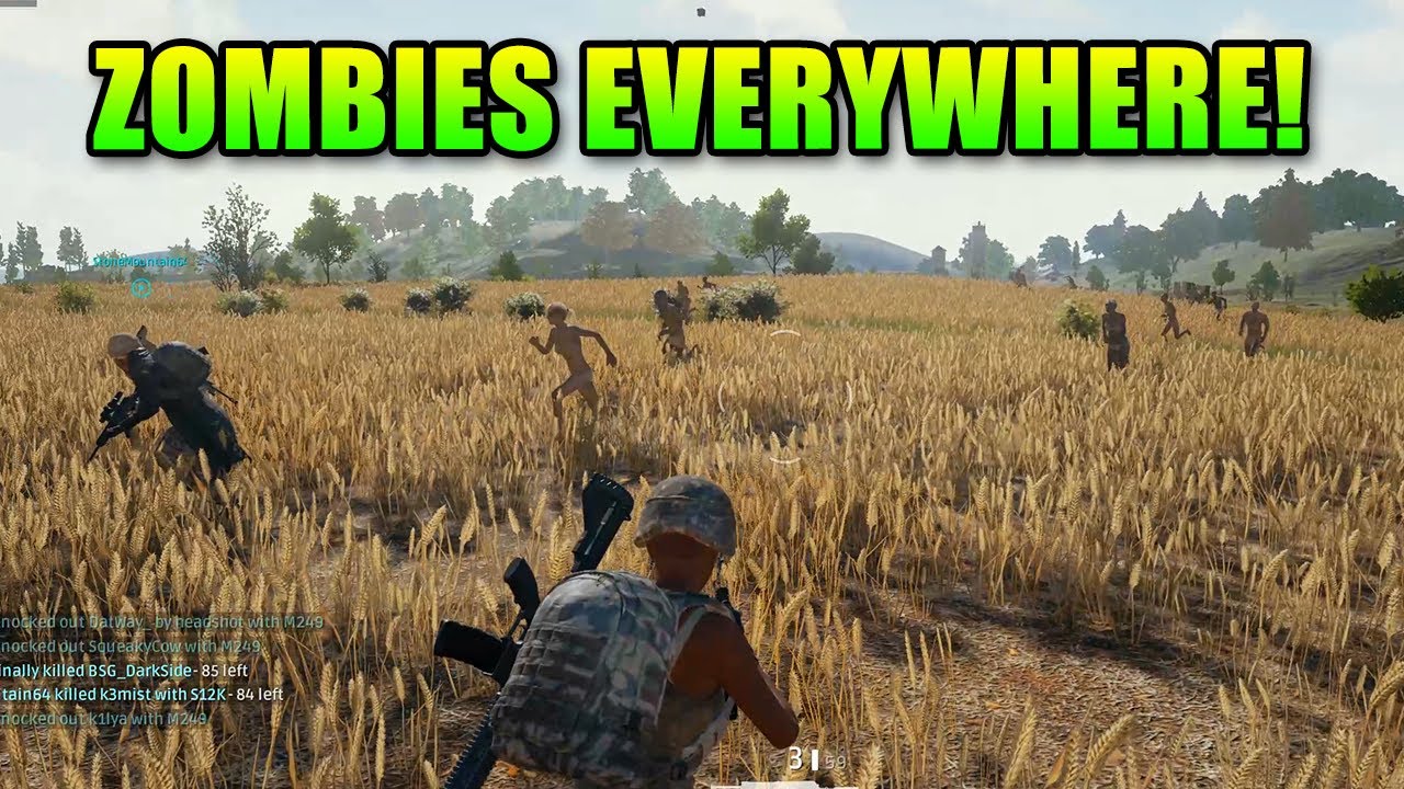 Zombie Apocalypse Is Here! | PlayerUnknown's Battlegrounds