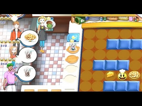 PAC-MAN Pizza Parlor - gameplay
