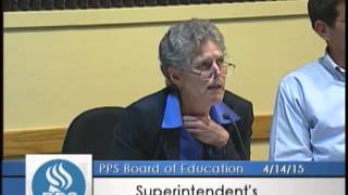 Superintendent Smith's 2015-16 Budget Presentation
