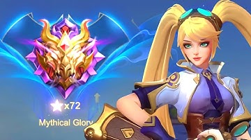 FINALLY!! MYTHICAL GLORY LAYLA RECOMMENDED BUILD AND EMBLEM IS HERE!!🔥(You must try!)