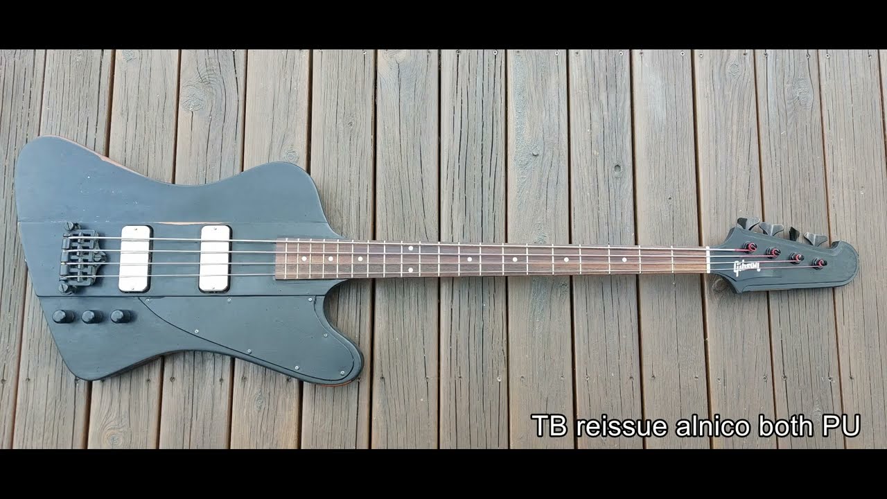 Modern VS Vintage, Gibson Thunderbird bass TB+ ceramic VS TB reissue alnico pickups
