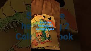 Sonic the hedgehog 2 Coloring book