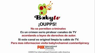 Falso Pantalla De Antipiratería Baby Tv 2002-2012