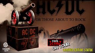 AC/DC &quot;For Those About to Rock&quot; Cannon Rock Iconz Ltd. Edition Statue - KnuckleBonz