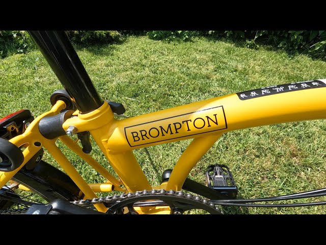 Brompton Review - the first 100 miles, June 2023 - YouTube