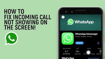 How To Fix WhatsApp Incoming Call Not Showing On Screen iPhone 2023 [easy]