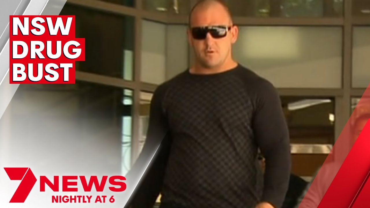 Drug bust at Ourimbah and Kulnura linked to exiled bikie Mark Buddle | 7NEWS