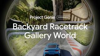 Project Genie Gallery Backyard Racetrack