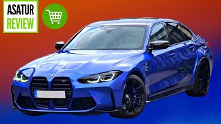 ПРИВЕЗЛИ ИЗ ГЕРМАНИИ НА ПРОДАЖУ BMW M3 G80 xDrive Competition Синий Портимау на Сильверстоун 2022