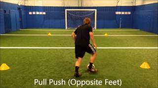 Pull Push (Opposite Feet)