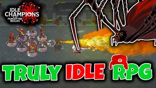 Truly Idle RPG - Idle Champions of the Forgotten Realms // Review of Idle and Incremental Games
