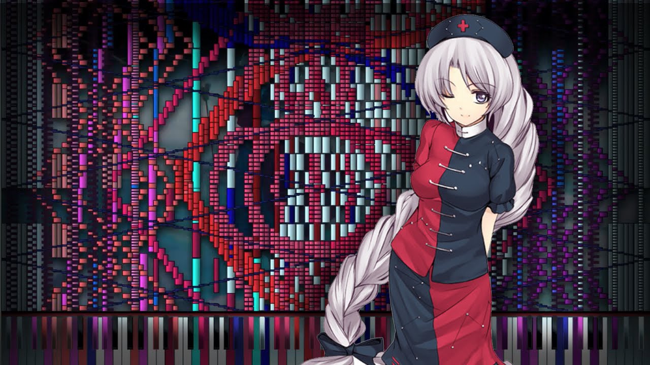 [Black MIDI] Touhou 8 - Voyage 1969 | 1,200,000+ Notes | 1,000 Subscribers Special