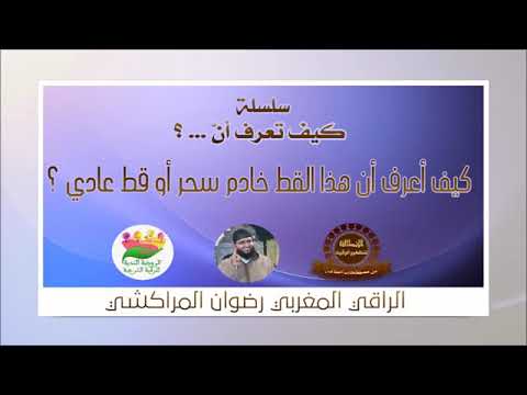 كيف أعرف أن هذا القط خادم سحر رضوان الراقي المراكشي 0666778582 0600261900