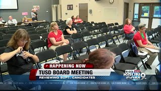 TUSD finalizing list of superintendent candidates