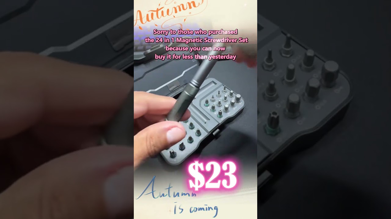 Magnetic Screwdriver Set for Mechanics & Home Repairs 