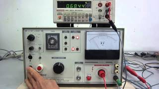 KIKUSUI TOS8750 WITHSTANDING VOLTAGE TESTER (A resisting pressure set tester)　動作確認