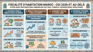 🏠 Fiscalité d'Habitation au Maroc (CGI 2026) : Tout ce que vous DEVEZ savoir !