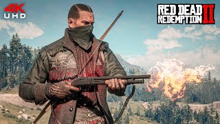 Red Dead Redemption 2 Ruthless Bandit - Brutal Stealth Kills Vol 2 4K Uhd 60Fps