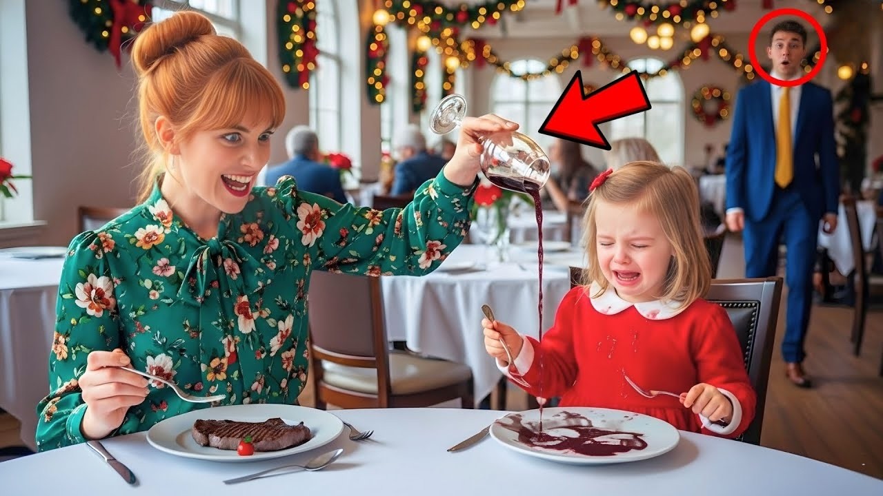 Małej Dziewczynce Macocha Odmówiła Jedzenia Przy Wigilijnym Stole, A Milioner Wpadł Krzycząc…