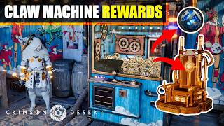 Claw Machine Rewards - Clockwork Chair, Abyss Gears & Artifacts | Crimson Desert