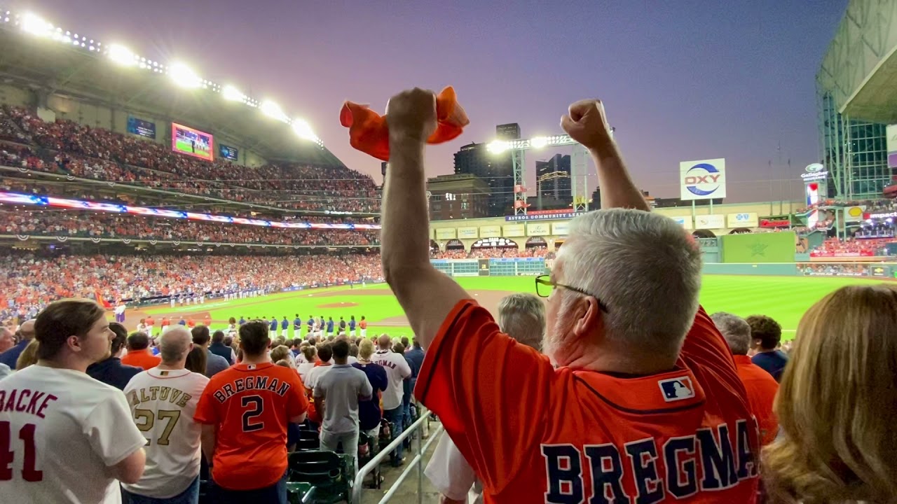 World Series Game 2 National Anthem Astros vs Braves YouTube