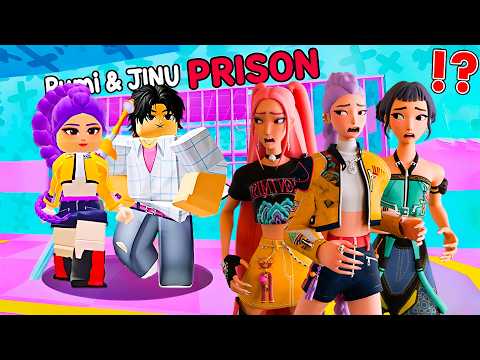 Kpop Demon Hunters Plays RUMI AND JINU Prison Run in ROBLOX (OBBY)