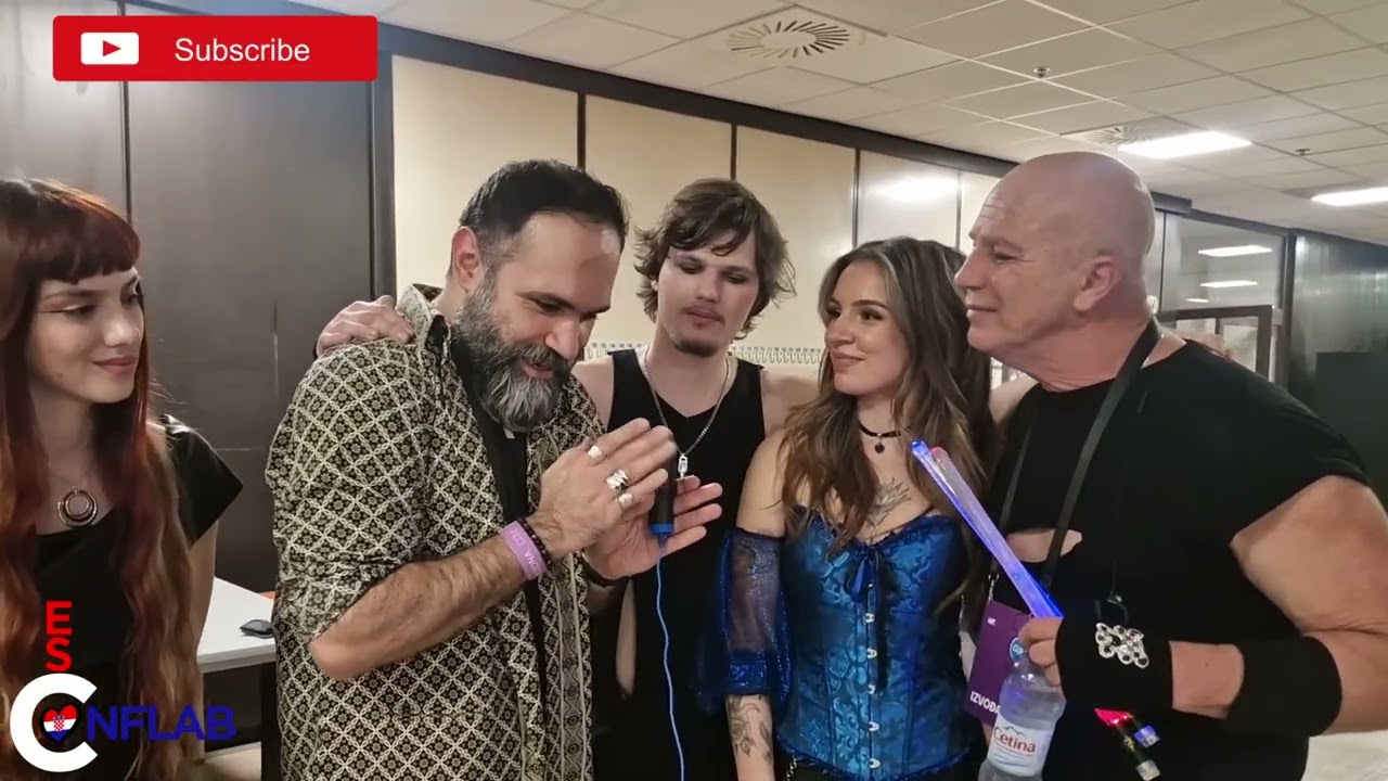 Ritam Noir | Profumi di mare | Dora | Croatia | Post Semi Final Interview | ESConflab