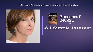 Functions 8.1  Simple Interest