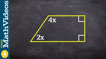 Determine the missing variable using the sum of interior angles ex 1