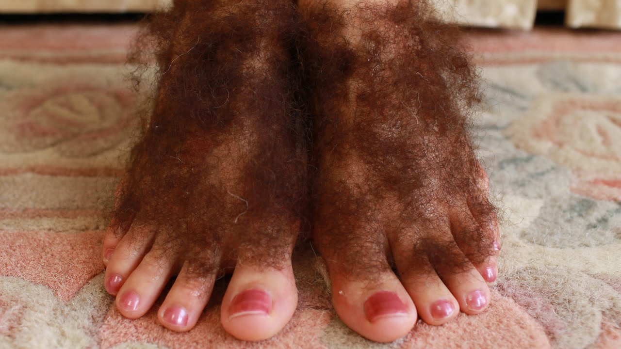 The World S Hairiest Feet Funny Skit Youtube