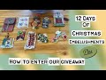 Enter Our Giveaway! | 12 Days of Christmas Embellishments