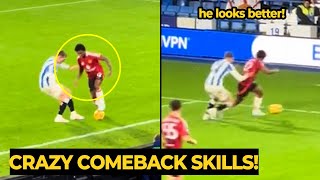 Tyrell Malacia TOYING Huddersfield players as he comeback after 18 MONTH injury | Man Utd News Information