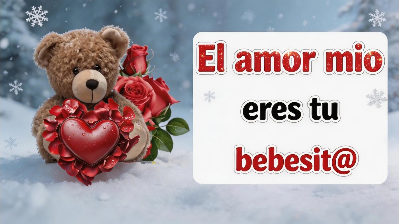 MI AMOR ERES TU - PARA DEDICAR