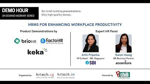 HRMS for Enhancing Workplace Productivity | BrioHR | FactoHR | KekaHR