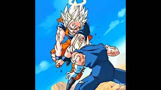 #keşfet #majin vegeta ssj2 vs goku ssj2