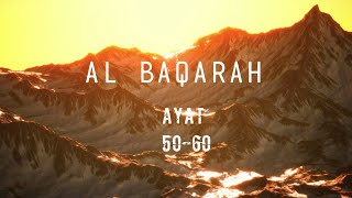 Surah Al-Baqarah ayat 50-60