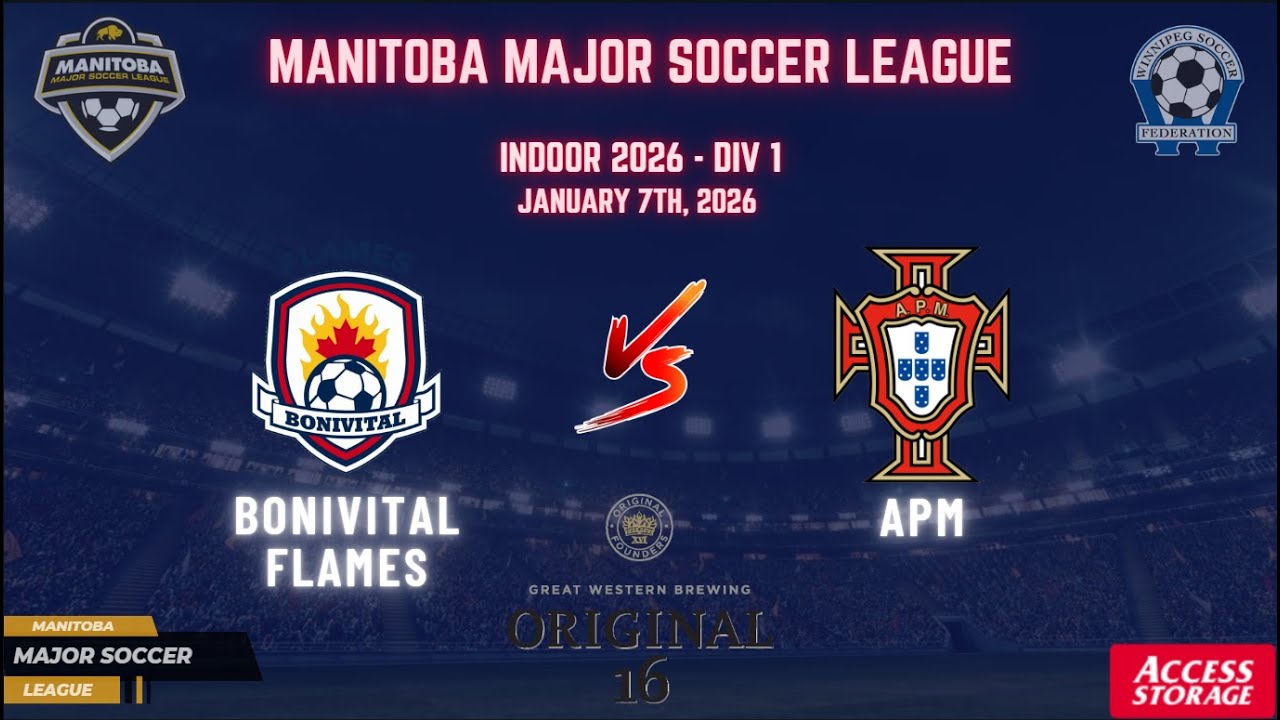 January 7th Div 1 WSF APM vs Bonivital Flames