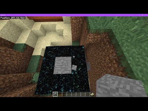 Server-client Desync Glitch (end portal example)