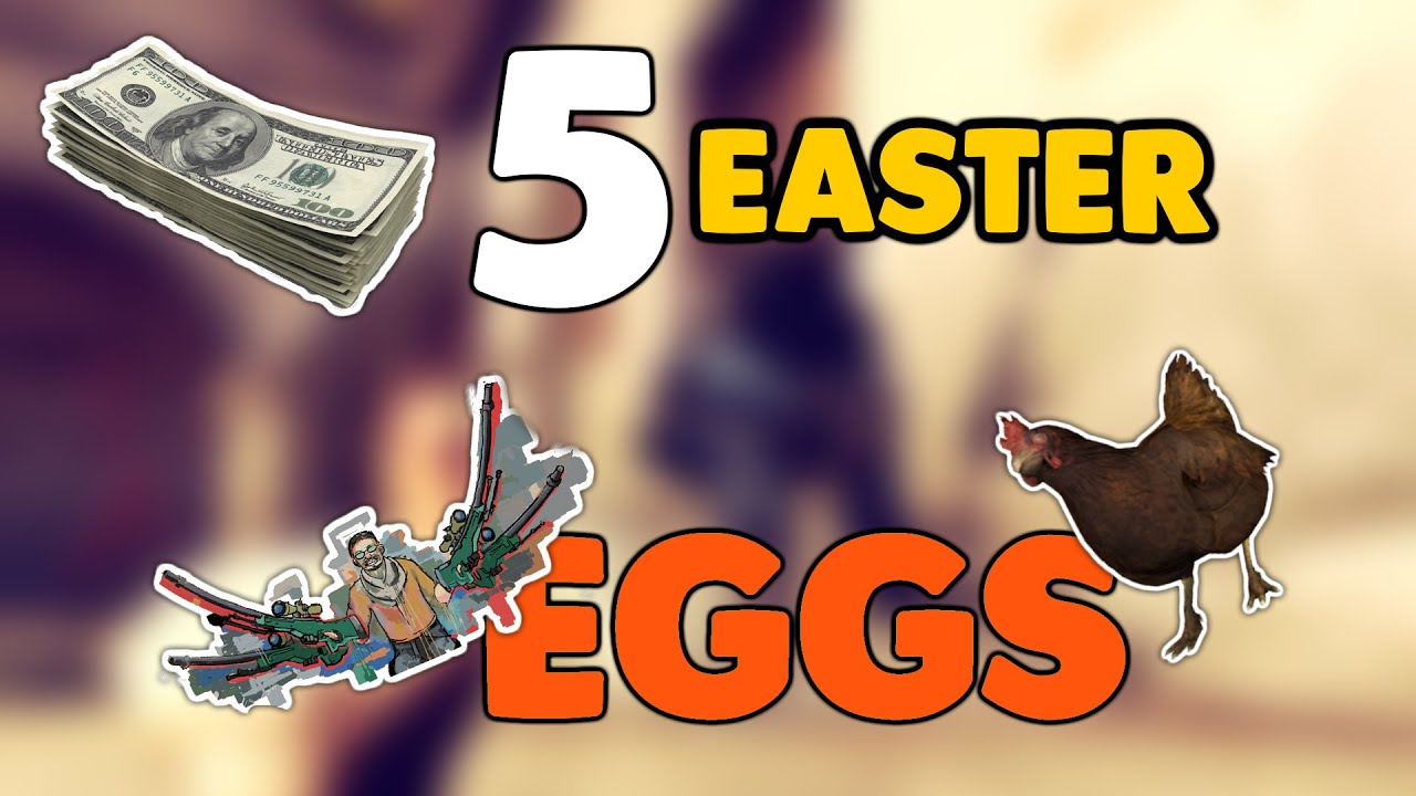 CS:GO | 5 EASTER EGGS! - YouTube