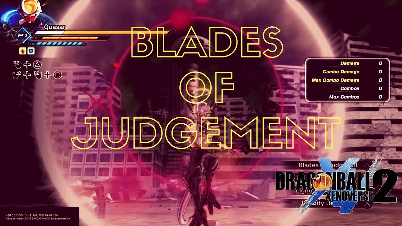 NEW MOVE BLADES OF JUDGEMENT OVERVIEW[Dragonball xenoverse 2] - YouTube