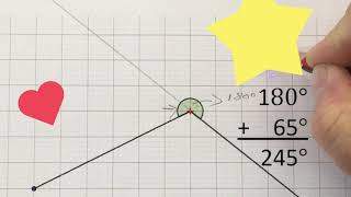 How to read a protractor by Moms Maths Manual