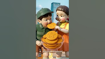 Squid Game AI Dalgona Candy ASMR #squidgame #squidgame2 #ai #asmr