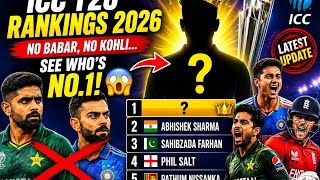 ICC T20 Rankings 2026 😱 No Babar, No Kohli See Who’s No.1!”#ICCRankings #T20Cricket #BabarAzm #Kohli