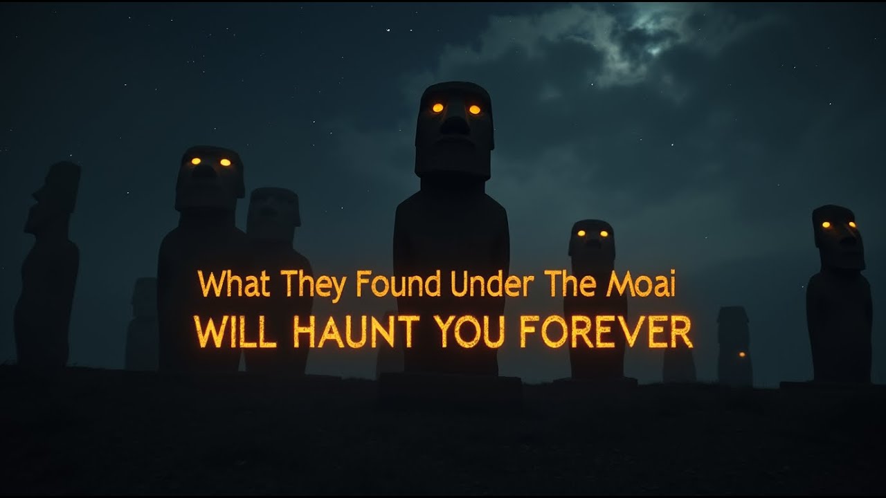 What They Found Under the Moai Will Haunt You Forever YouTube